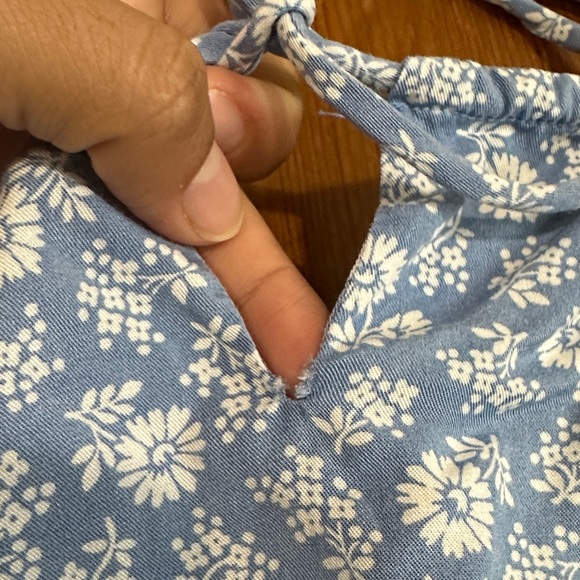 Reformation Blue Floral Mini Dress - Picture 8 of 10